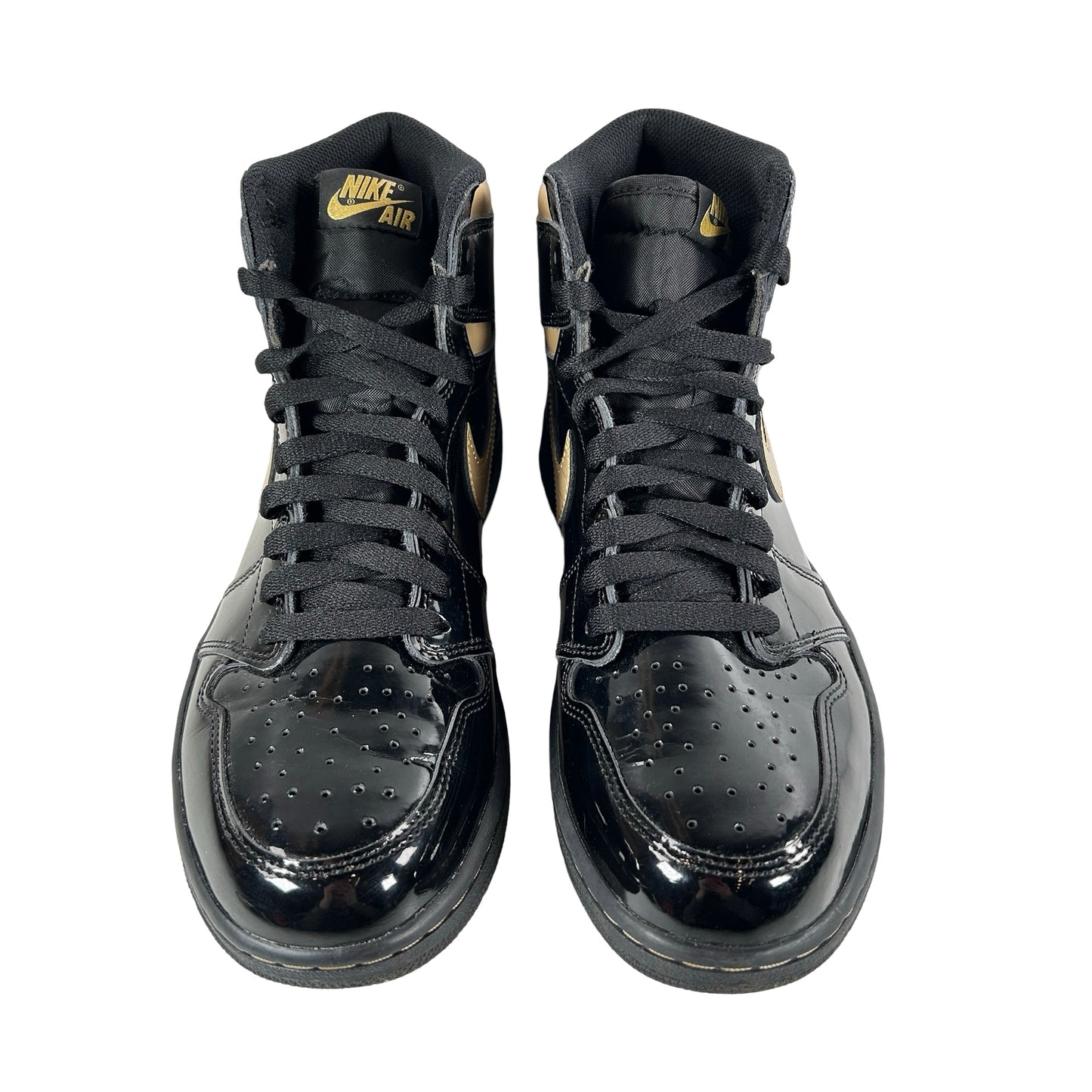 555088 032 Jordan 1 Black/Gold [USED] - 10 M (Used3)