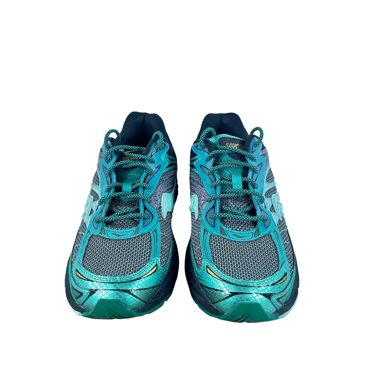 S70934 2 Saucony ProGrid Omni 9 Glowaconstrictor Green [USED] - 9 M (Used)
