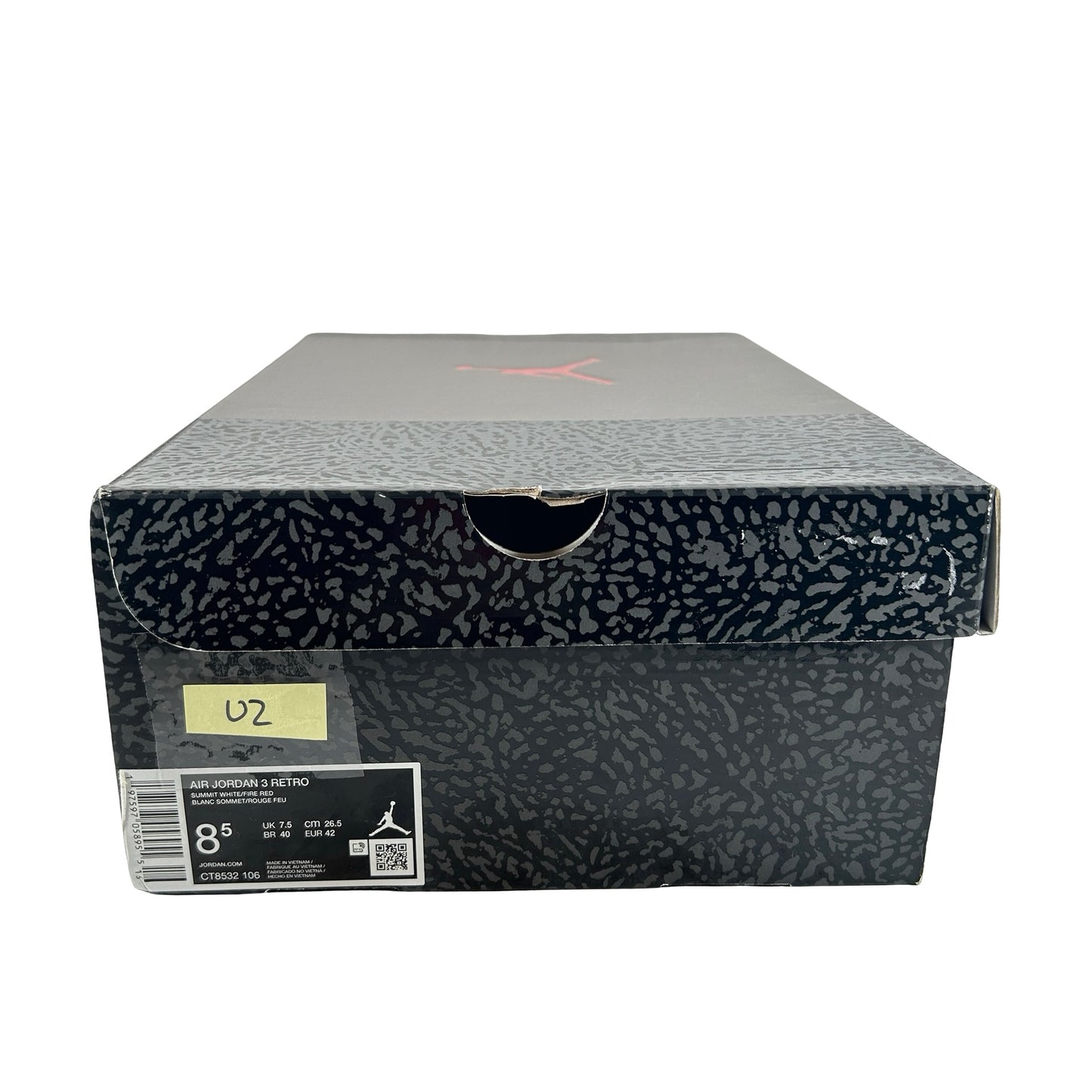 CT8532 106 Jordan 3 Retro Cement Grey [USED] - 8.5 M (Used2)