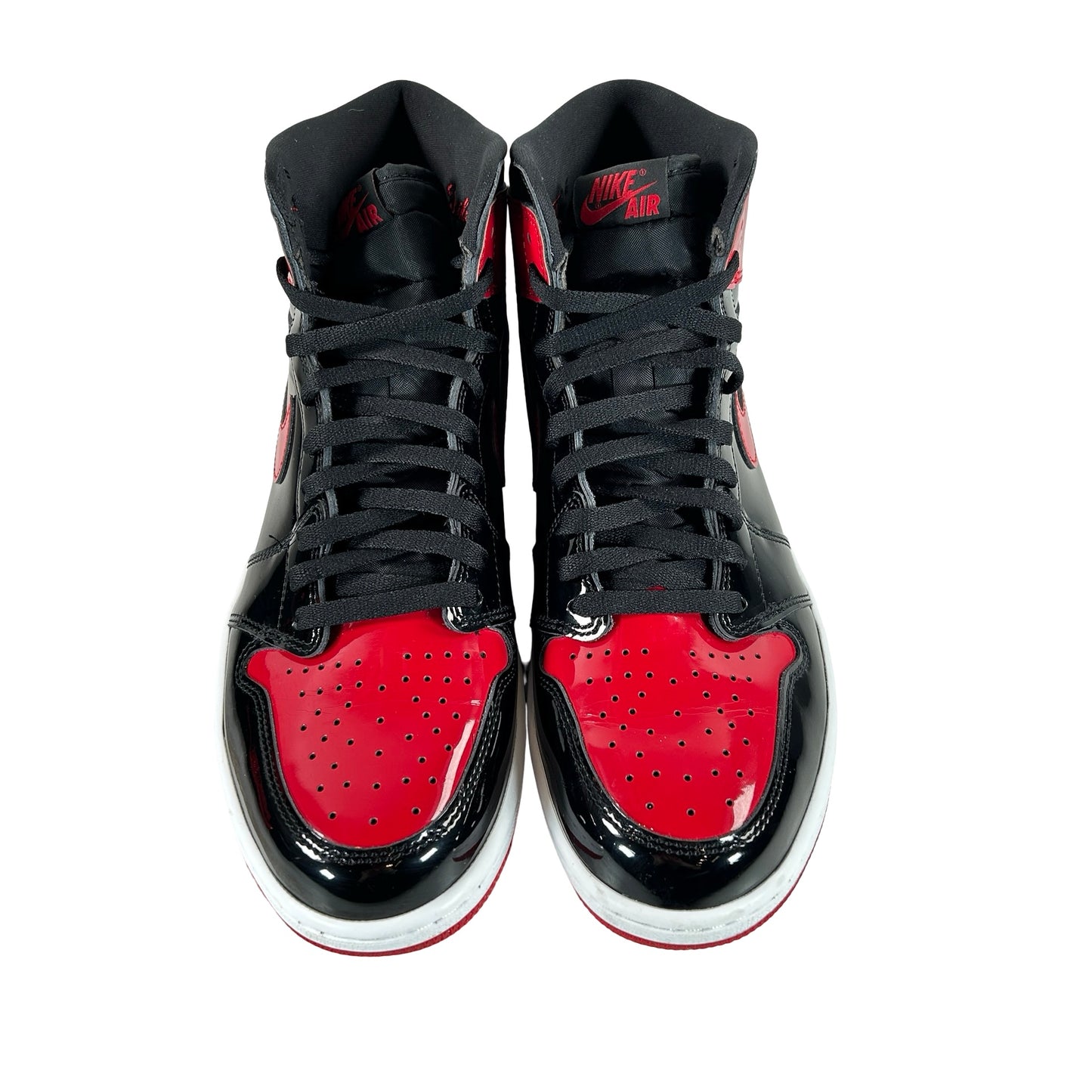 555088 063 Jordan 1 Retro High OG Patent Bred [USED] - 12 M (VNDS)