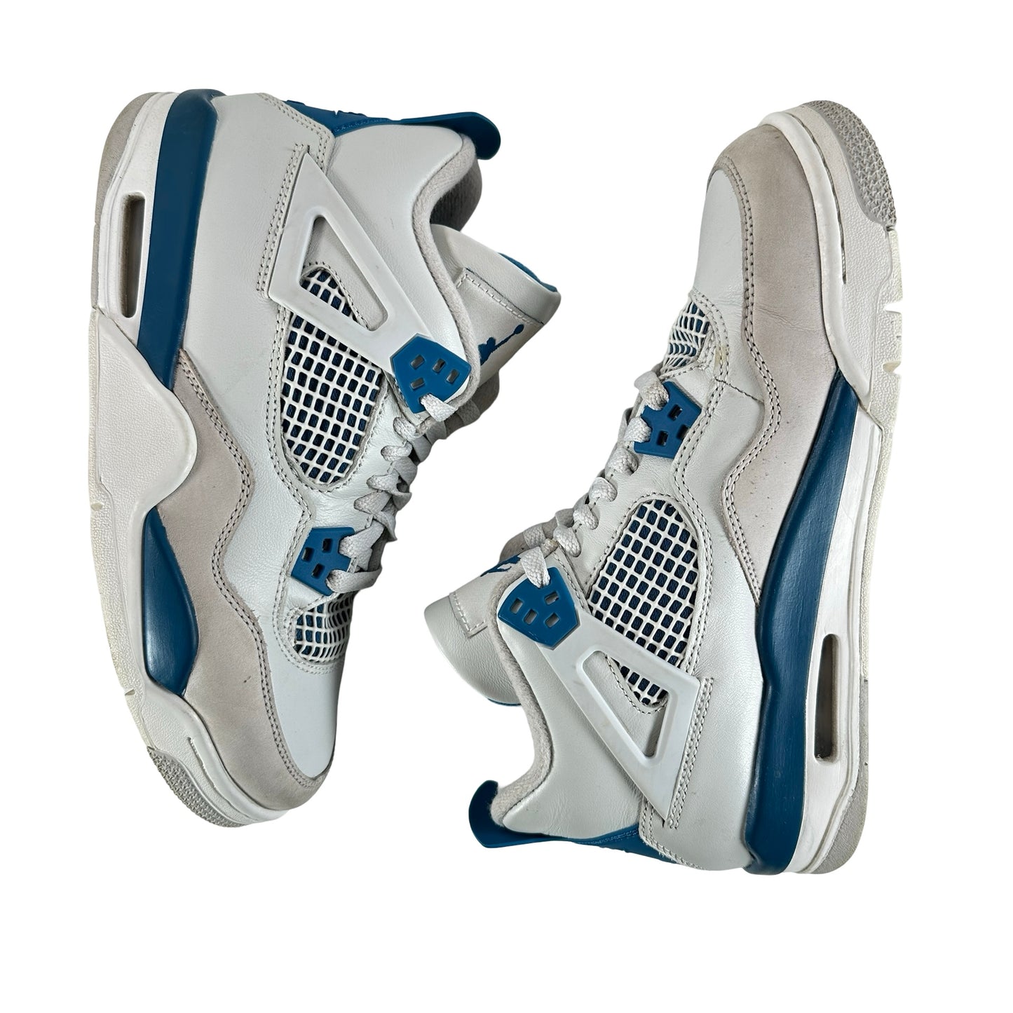 HF4281 141 Jordan 4 Retro Military Blue (2024) (GS) [USED] - 6.5 Y (Used) (No Box)