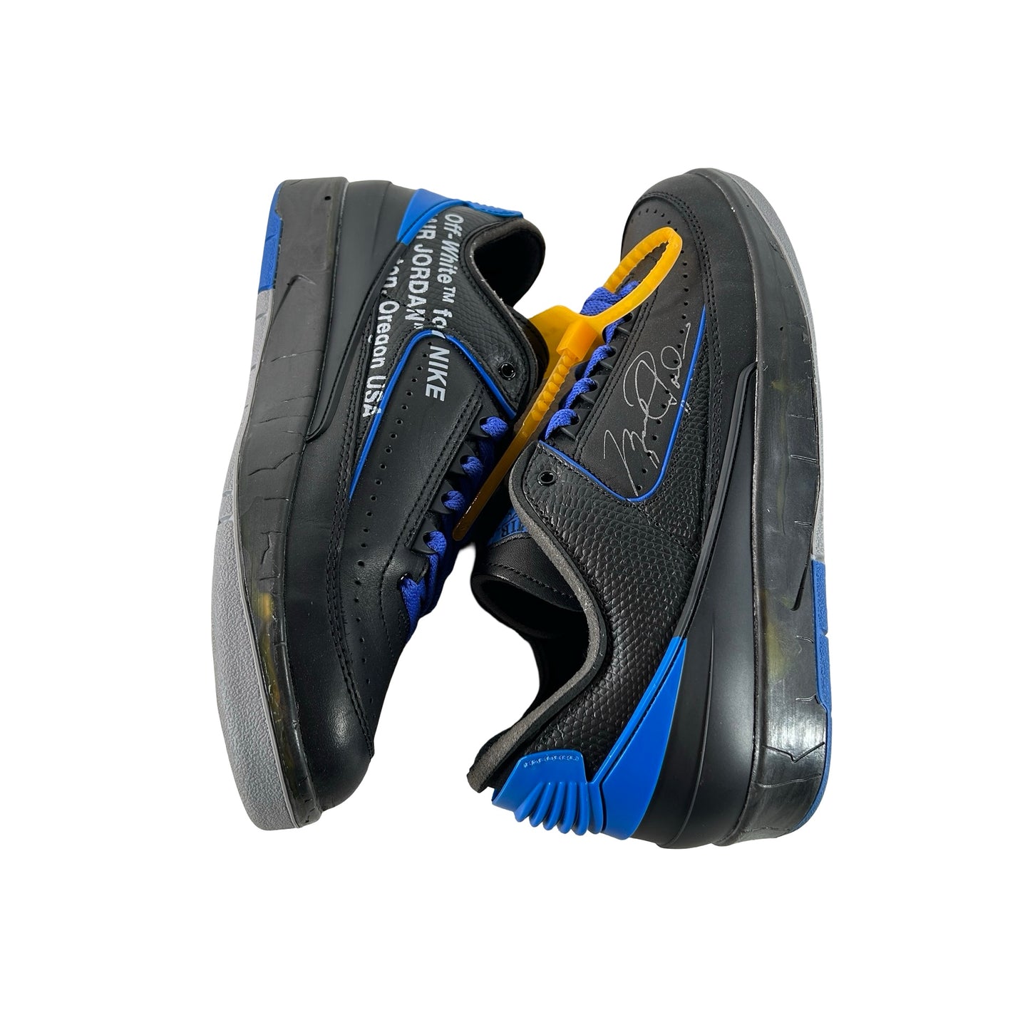 DJ4375 004 Jordan 2 Retro Low SP Off-White Black Blue [USED] - 8.5 M (Used2)