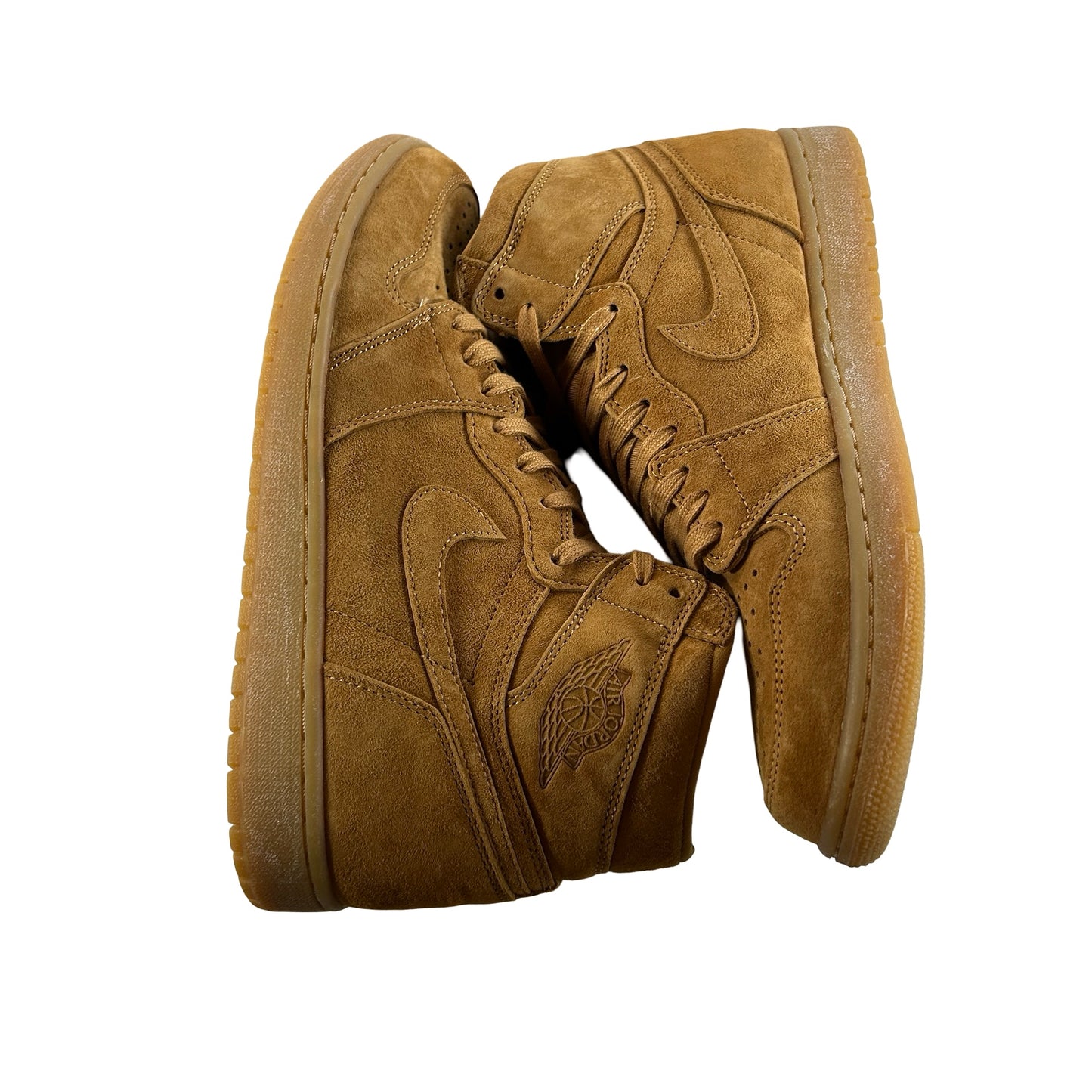 555088 710 Jordan 1 Retro High Wheat [USED] - 10.5 M (Used)