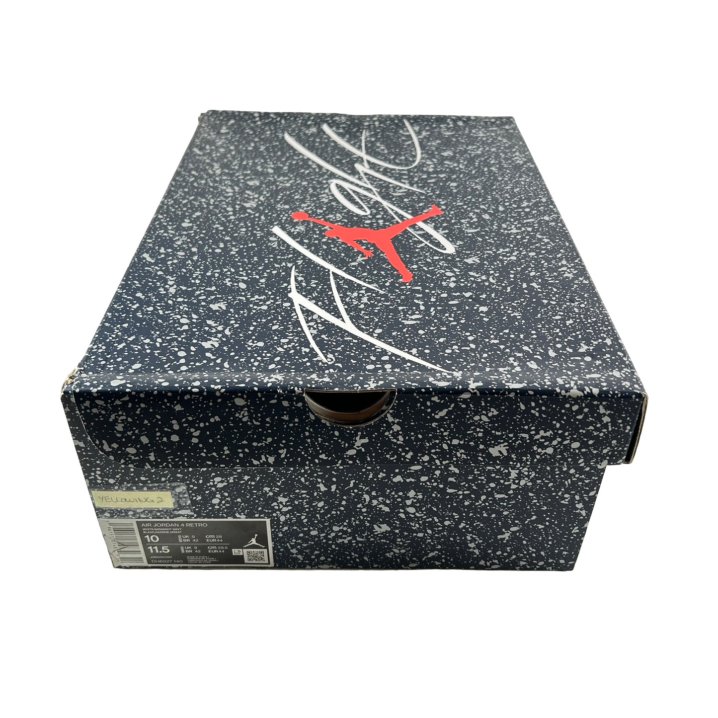 DH6927 140 Jordan 4 Retro Midnight Navy [CONDITIONAL] - 10 M (Yellowing2)