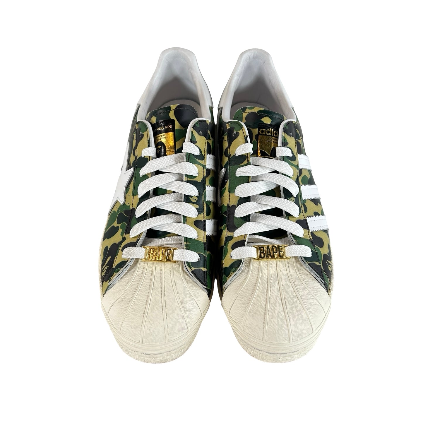 GZ8981 adidas Superstar Bape ABC Camo Green [USED] - 10 M (Used2)