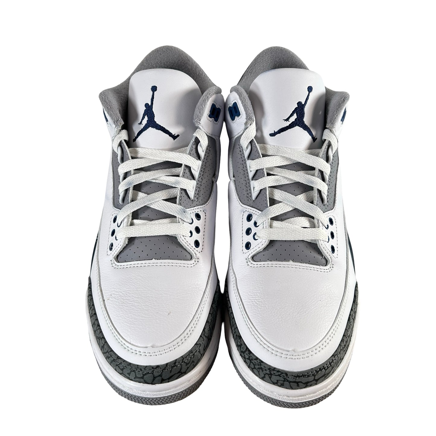 CT8532 140 Jordan 3 Retro Midnight Navy [USED] - 8.5 M (Used)