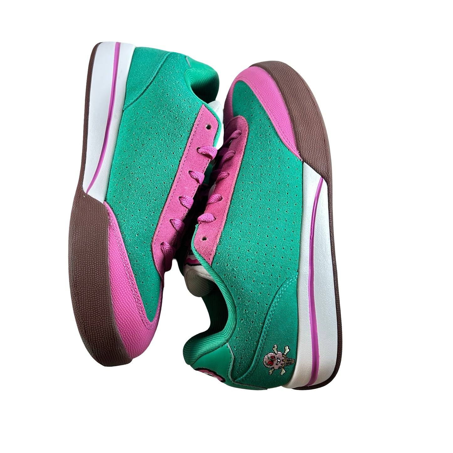 100268281 Reebok Board Flip BBC Ice Cream Green Pink [USED] - 6 M (Used) (No Box)