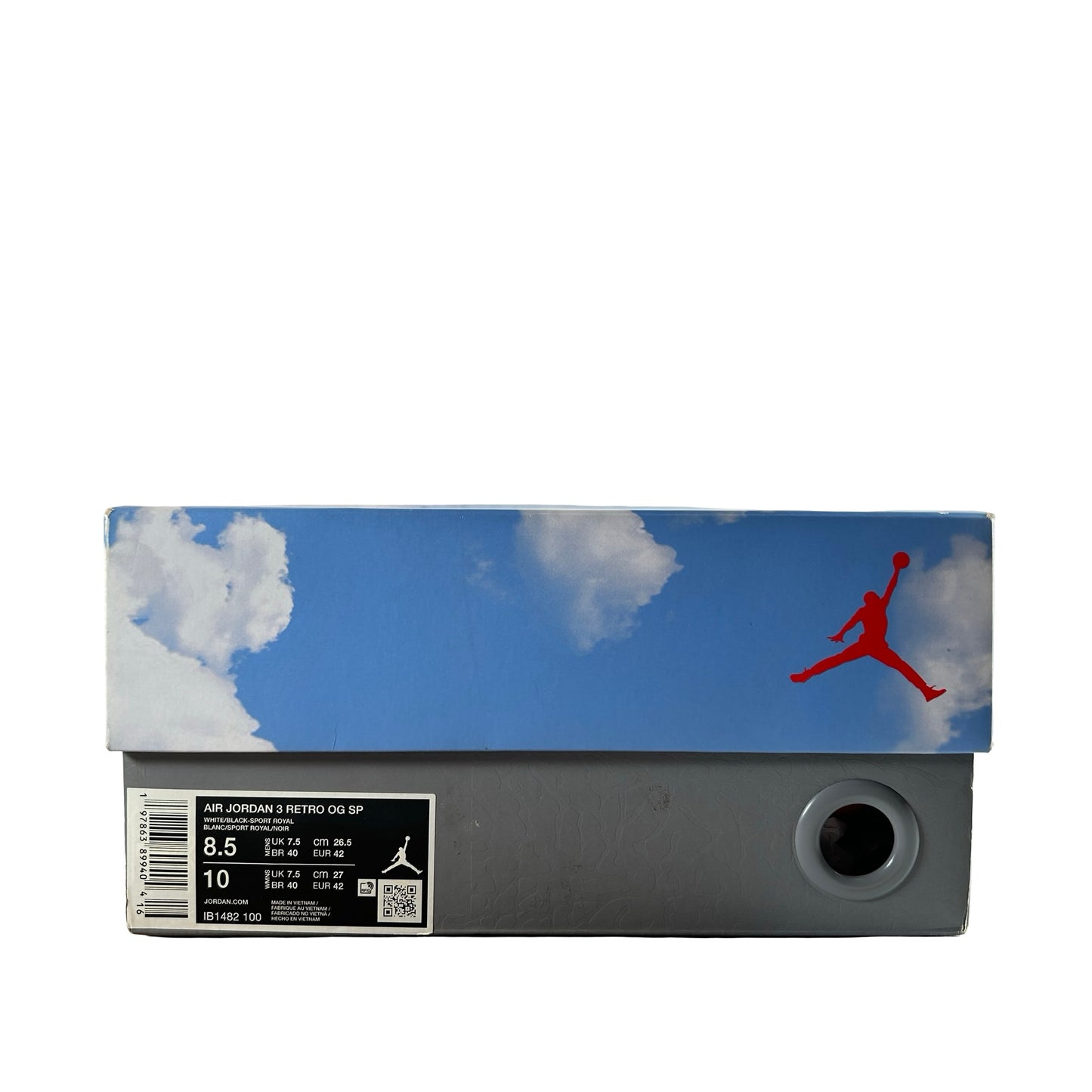 IB1482 100 Jordan 3 Retro Seoul 2.0 [USED] - 8.5 M (Used)