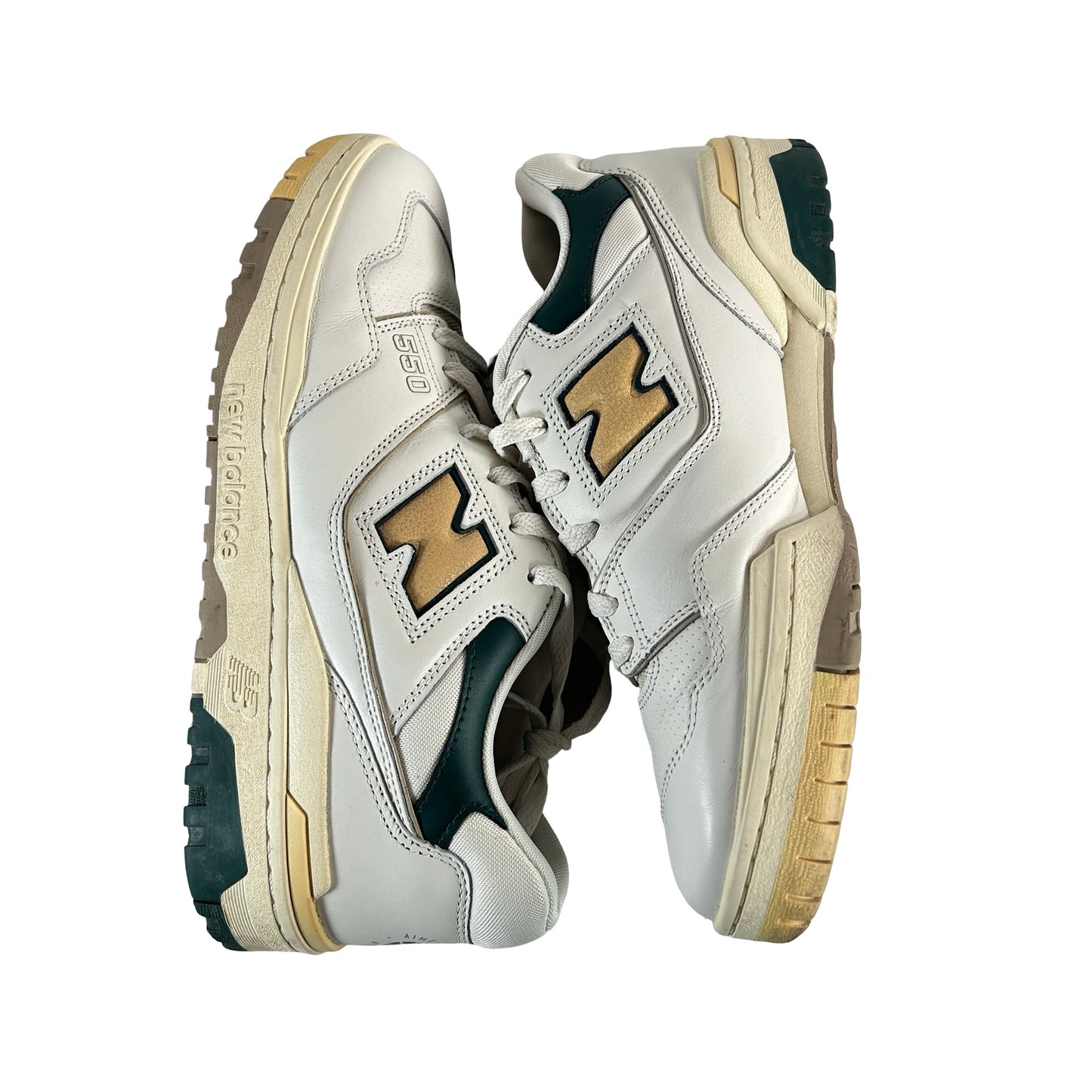BB550A2 Aime Leon Dore New Balance 550 Natural Green [USED] - 11 M (Used)
