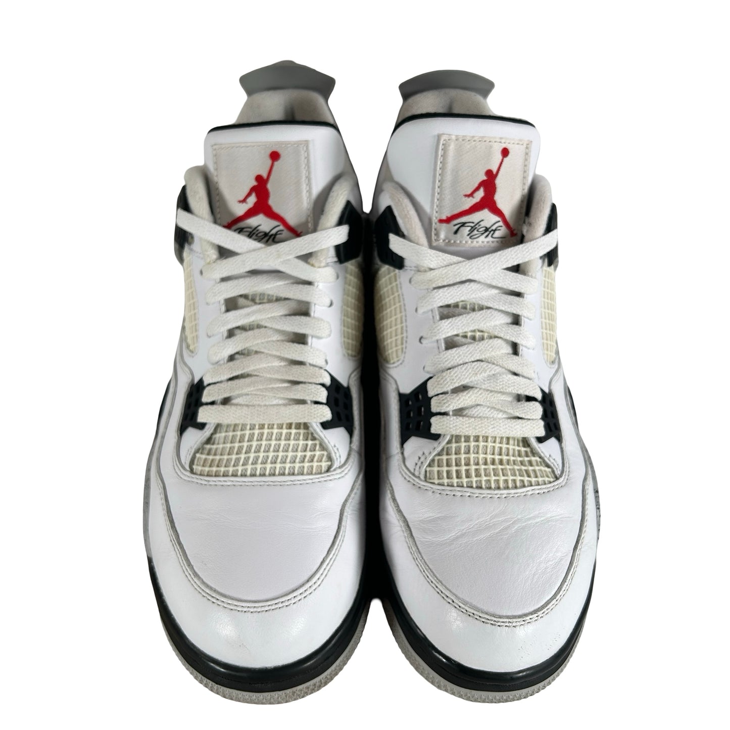 840606 192 Jordan 4 White Cement [USED] - 11.5 M (Used2) (No Box2)