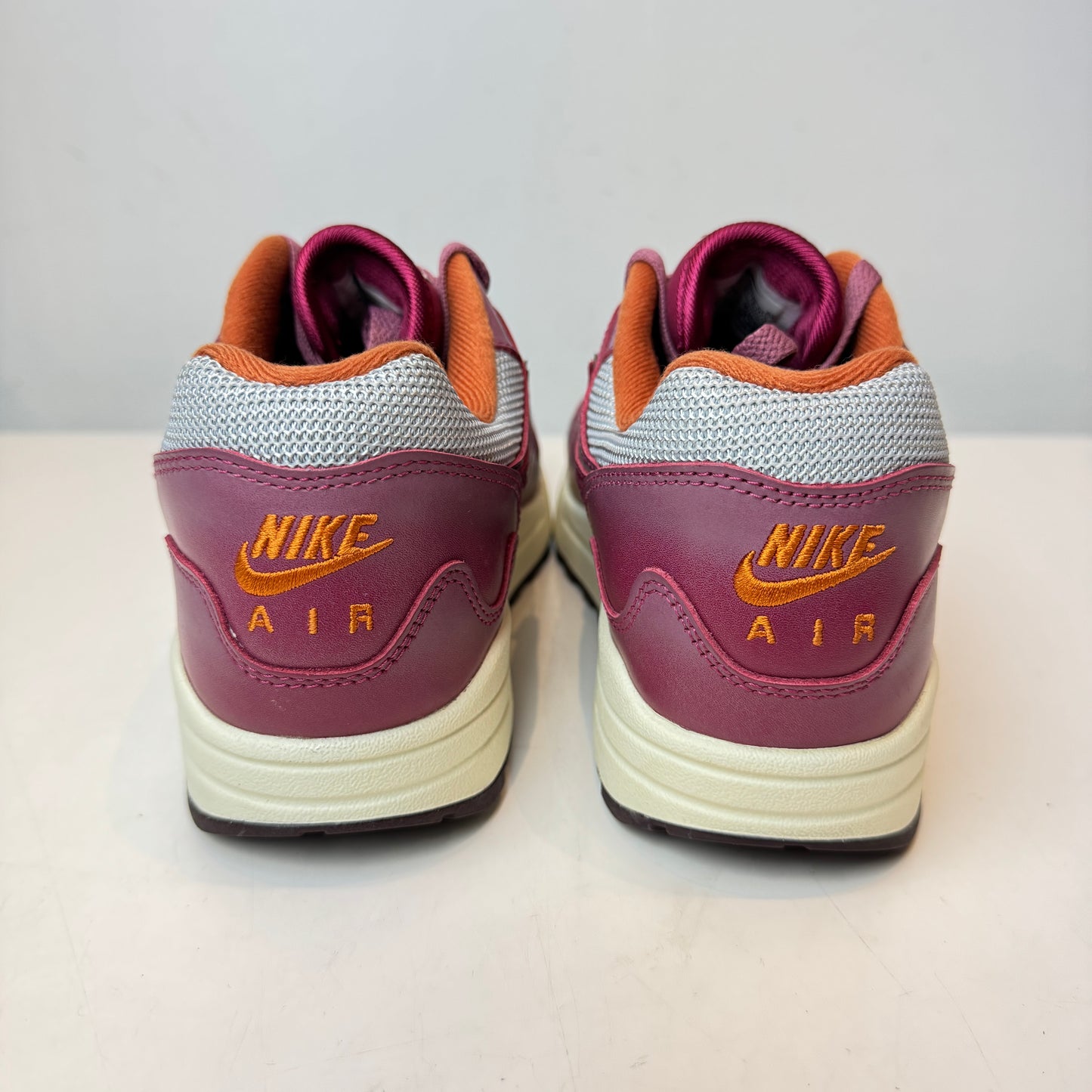 DO9549 001 Nike Air Max 1 Patta Waves Rush Maroon  [USED] - 8 M (VNDS)