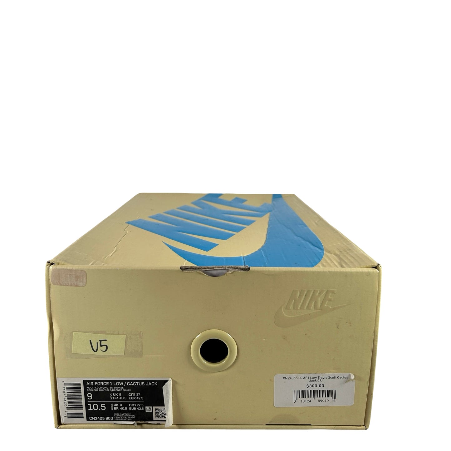 CN2405 900 AF1 Low Travis Scott Cactus Jack [USED] - 9 M (Used5)