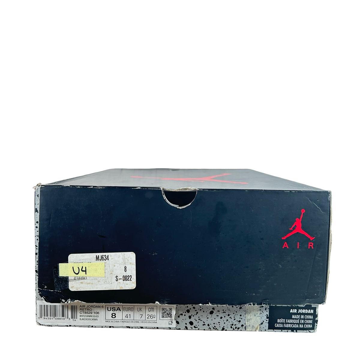 CT8529 106 Jordan 6 Retro Carmine [USED] - 8 M (Used4)