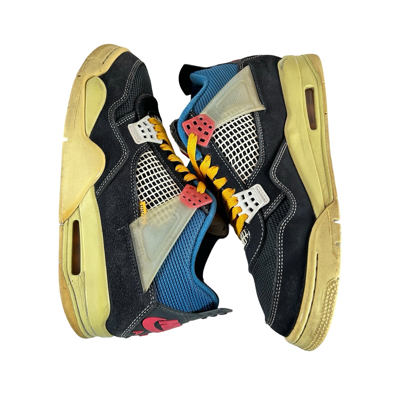 DC9533 001 Jordan 4 Retro Union Off Noir [USED] - 9 M (Used13)