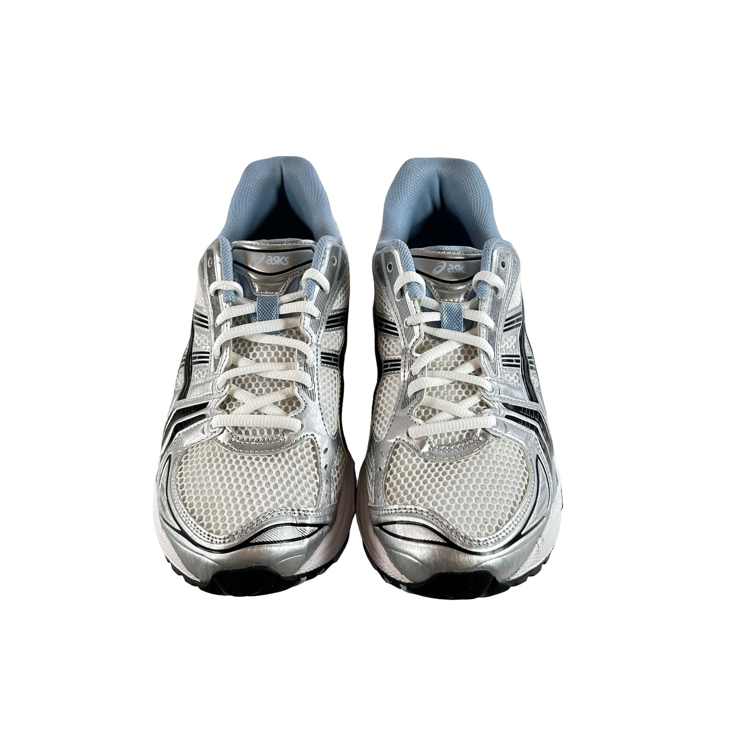1203A961 101 ASICS Gel-Kayano 14 JJJJound White Blue [USED] - 9.5 M (Used) (No Box)