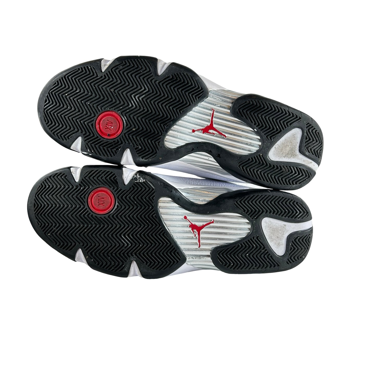 487471 160 Jordan 14 Retro Black Toe (2024) [USED] - 13 M (Used) (No Insoles)