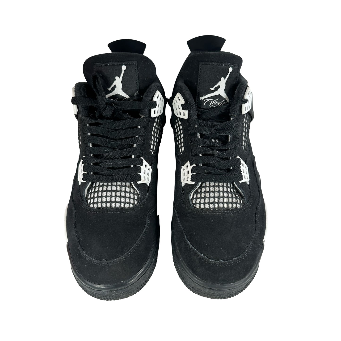 FQ8138 001 Jordan 4 Retro White Thunder [USED] - 9.5 M (Used) (Replace Box)