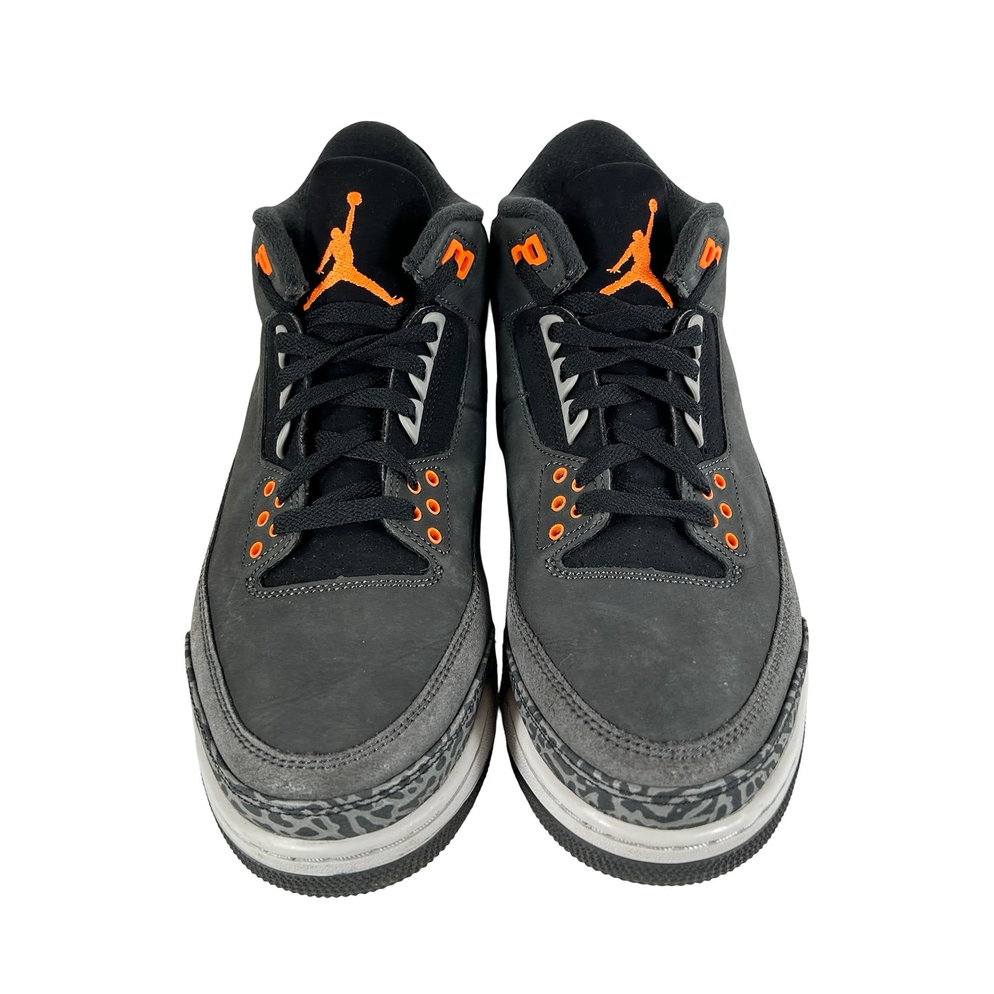 CT8532 080 Jordan 3 Retro Fear Pack (2023) [USED] - 10 M (Used) (No Box)