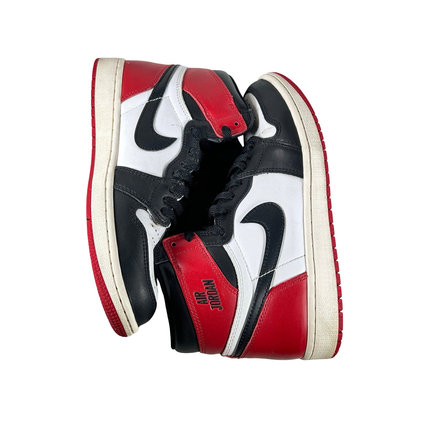 DZ5485 106 Air Jordan 1 High OG Black Toe Reimagined [USED] - 8.5 M (Used7)