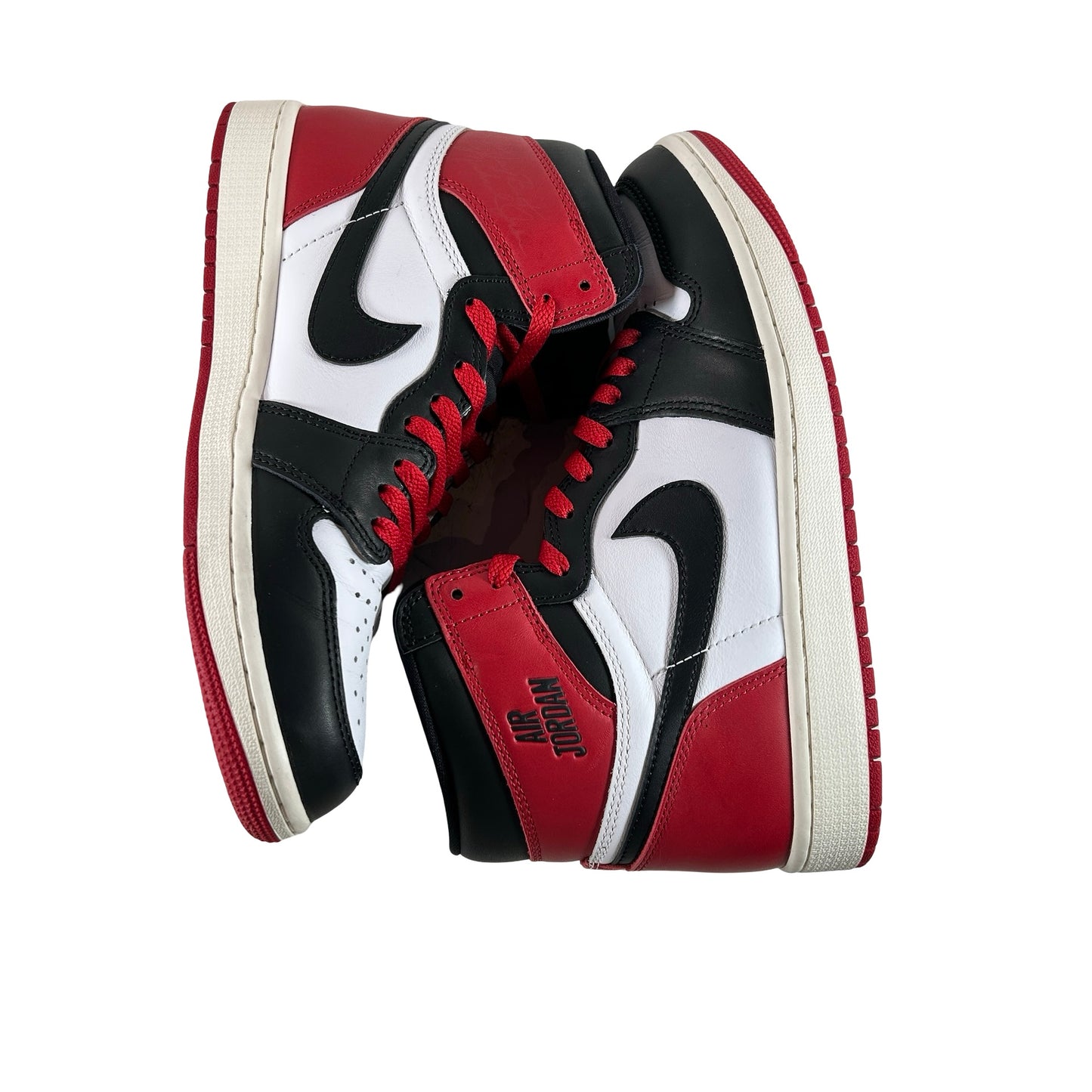 DZ5485 106 Air Jordan 1 High OG Black Toe Reimagined [USED] - 9 M (Used3)