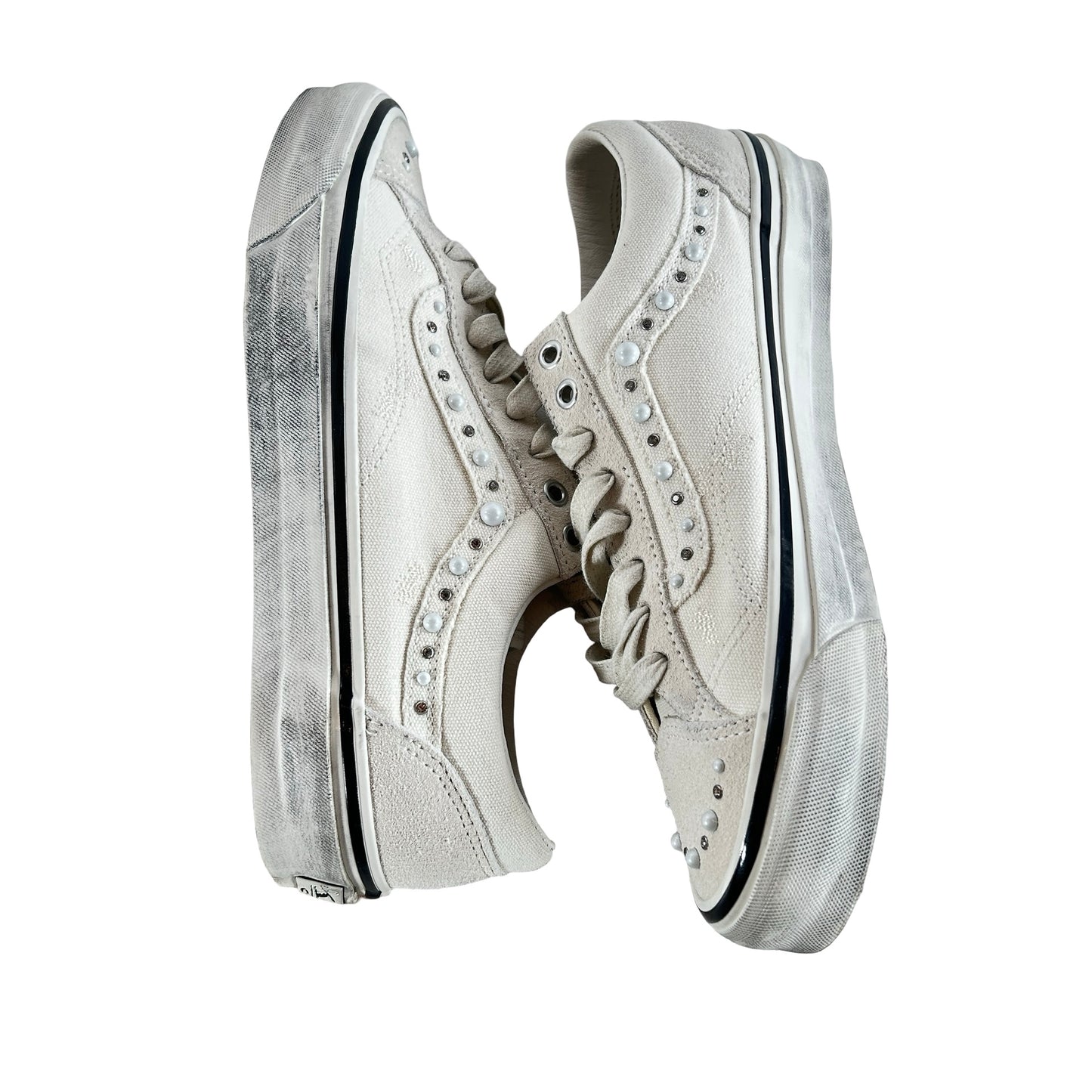 VN000E8VCCZ Vans OTW Old Skool 36 Pearlized Pack Marshmallow [USED] - 9 M (Used)