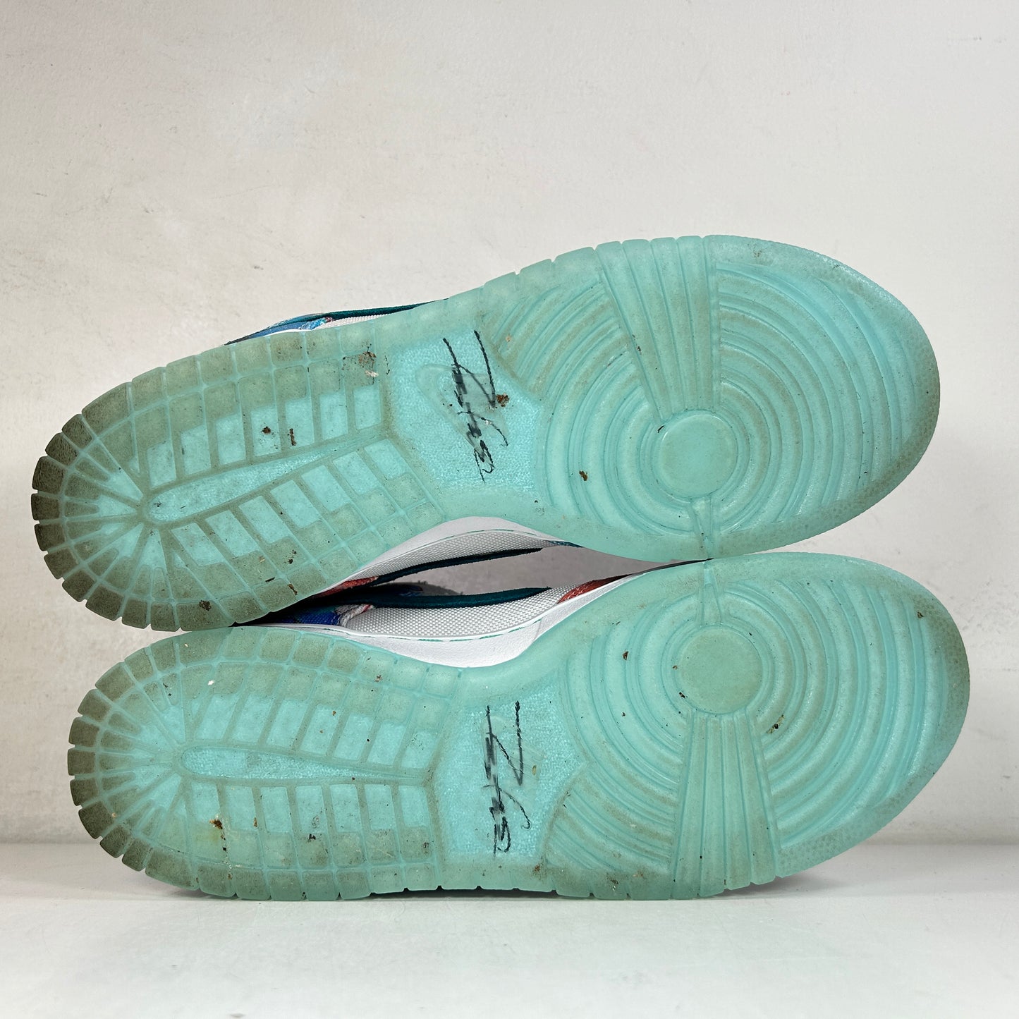 HF6061 400 Nike SB Dunk Low Futura Laboratories Bleached Aqua [USED] - 9 M (Used2)