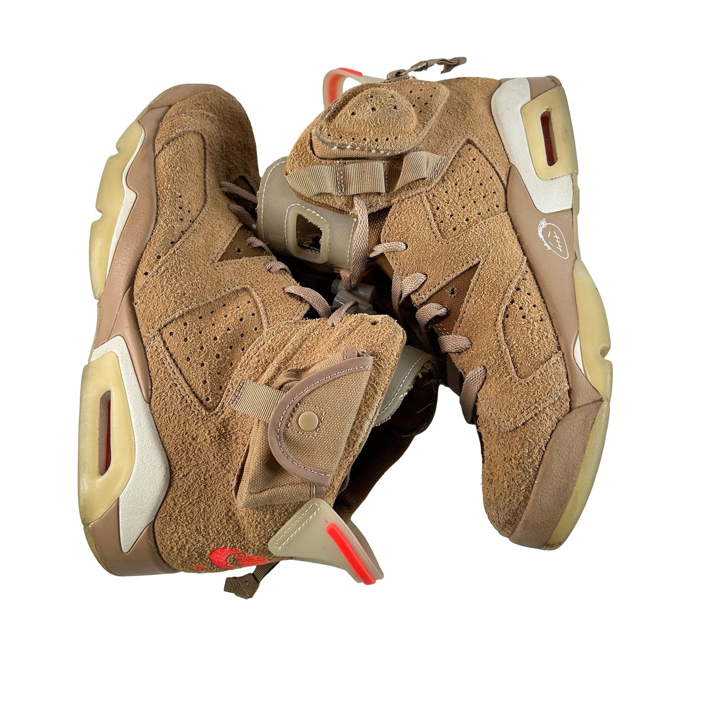 DH0690 200 Jordan 6 Retro Travis Scott British Khaki [USED] - 9 M (Used13)