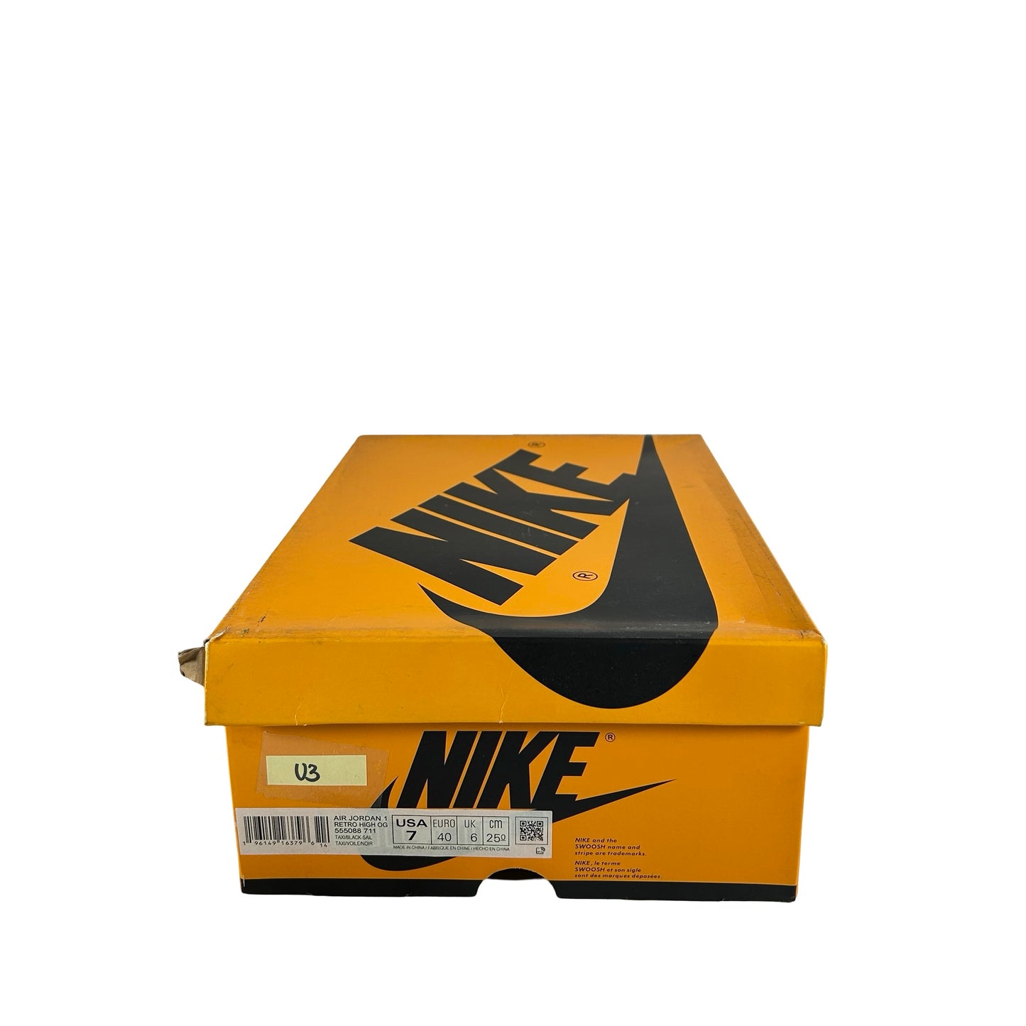 555088 711 Jordan 1 Retro High OG Taxi [USED] - 7 M (Used3)