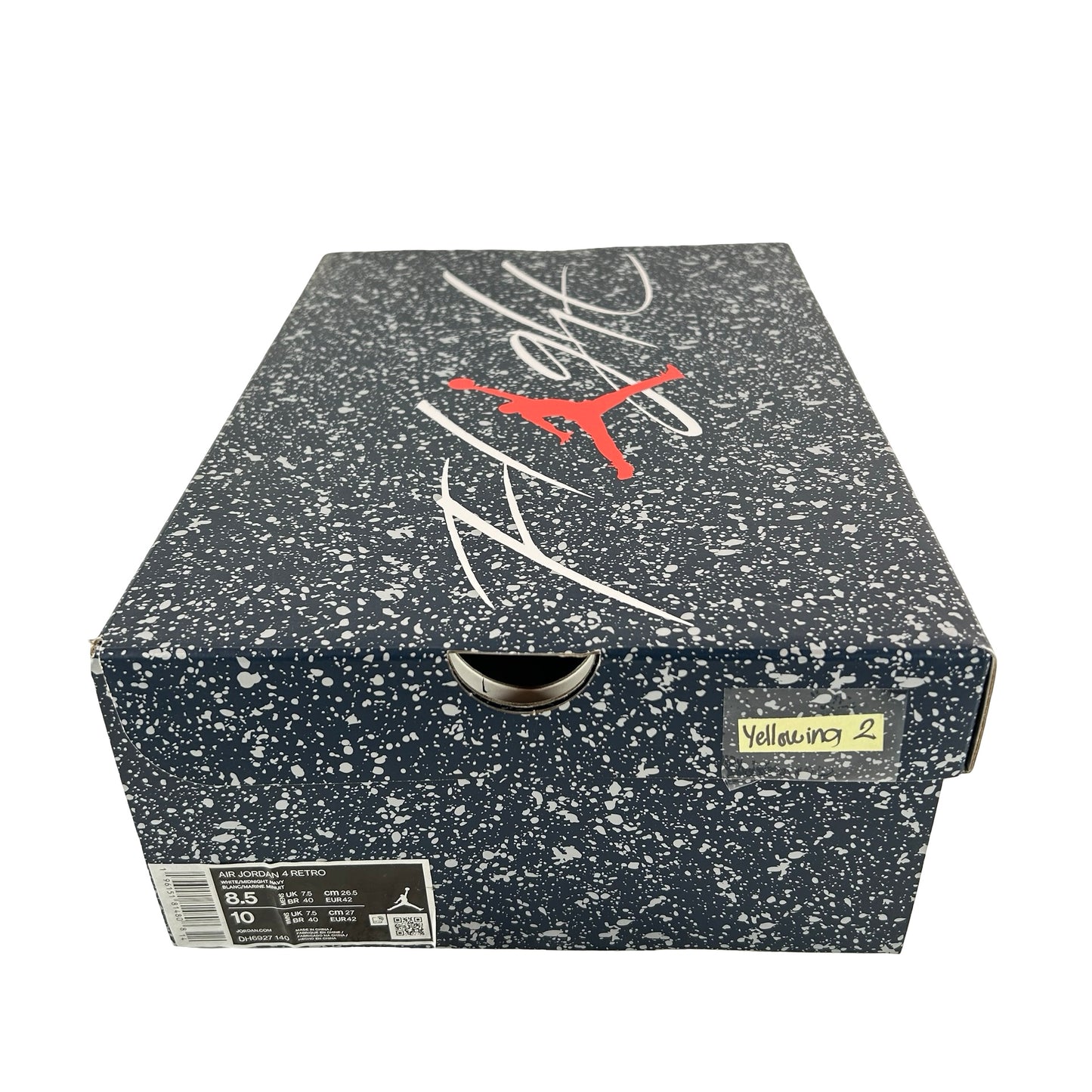 DH6927 140 Jordan 4 Retro Midnight Navy [CONDITIONAL] - 8.5 M (Yellowing2)