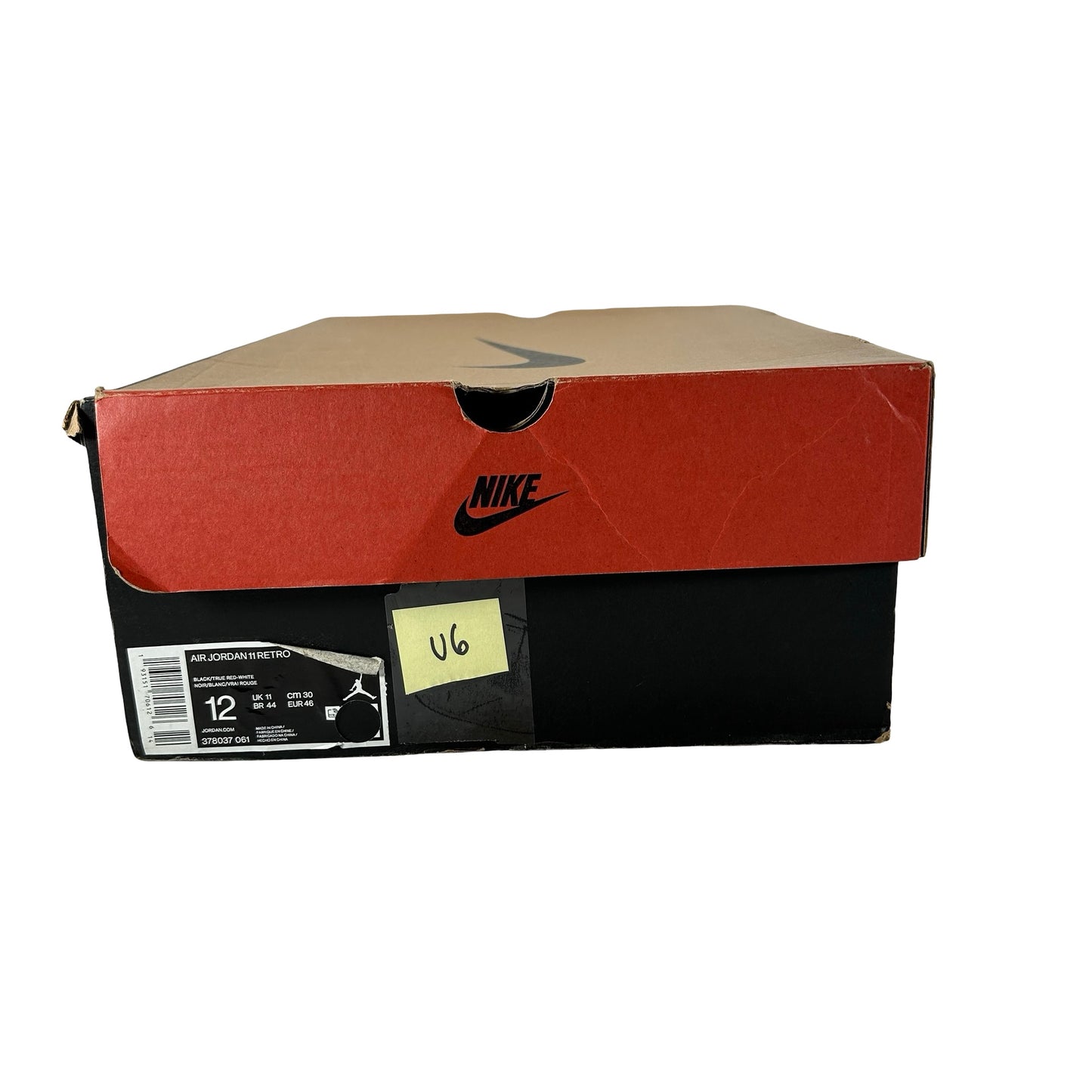 378037 061 Jordan 11 Retro Playoffs Bred (2019) [USED] - 12 M (Used6)