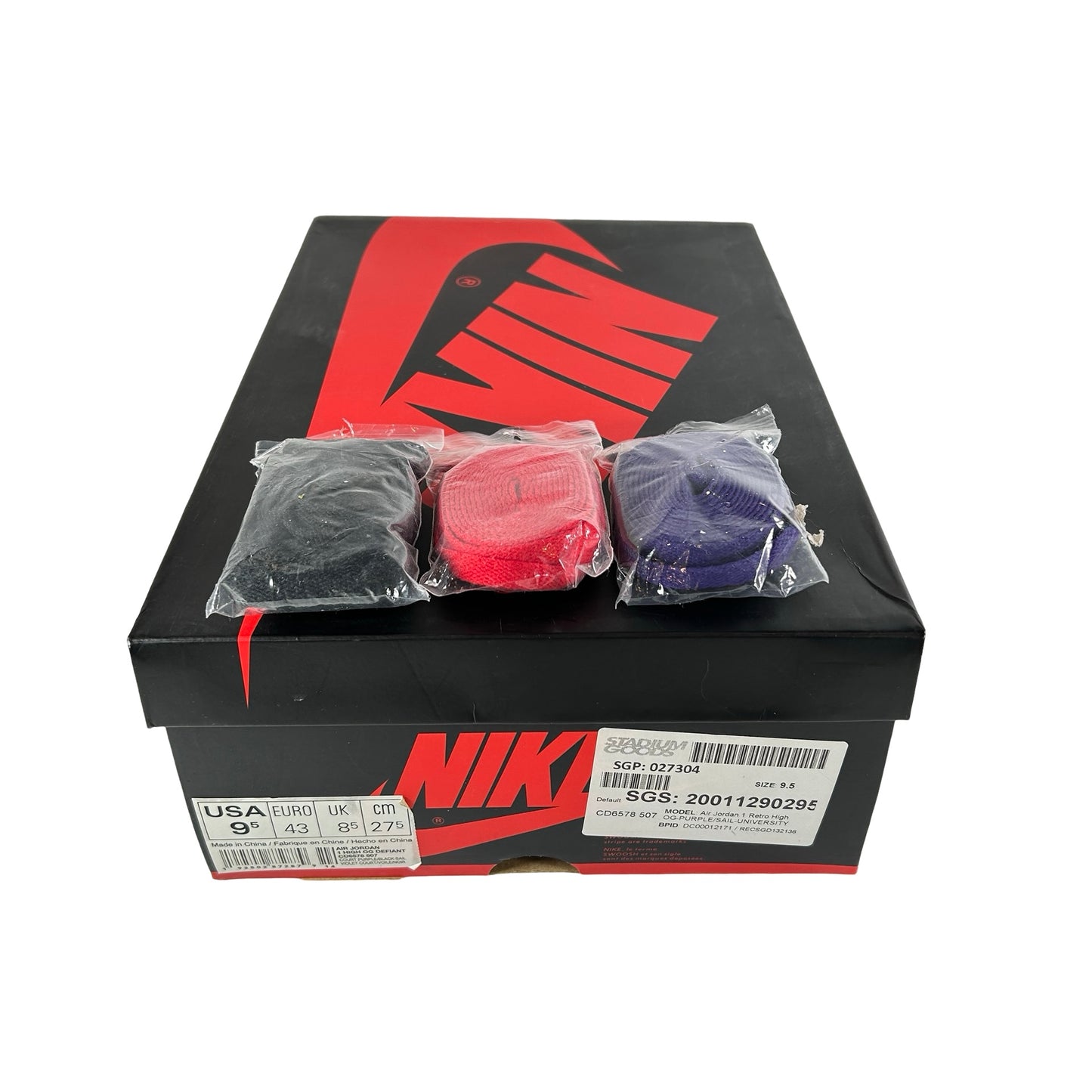 CD6578 507 Jordan 1 Retro High OG Defiant SB LA to Chicago [USED] - 9.5 M (Used)