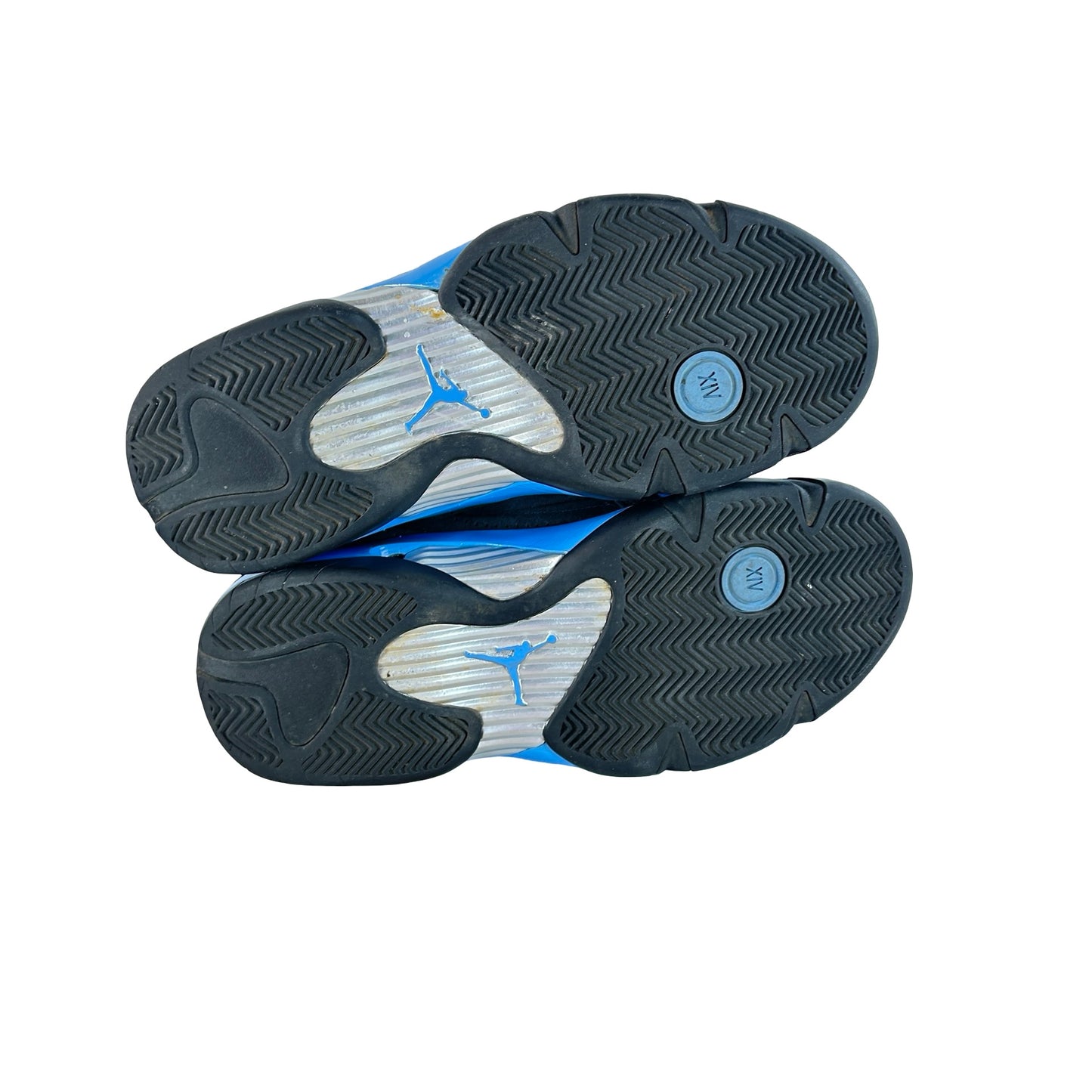 487471 007 Jordan 14 Retro Black University Blue (2026) [USED] - 8 M (Used)