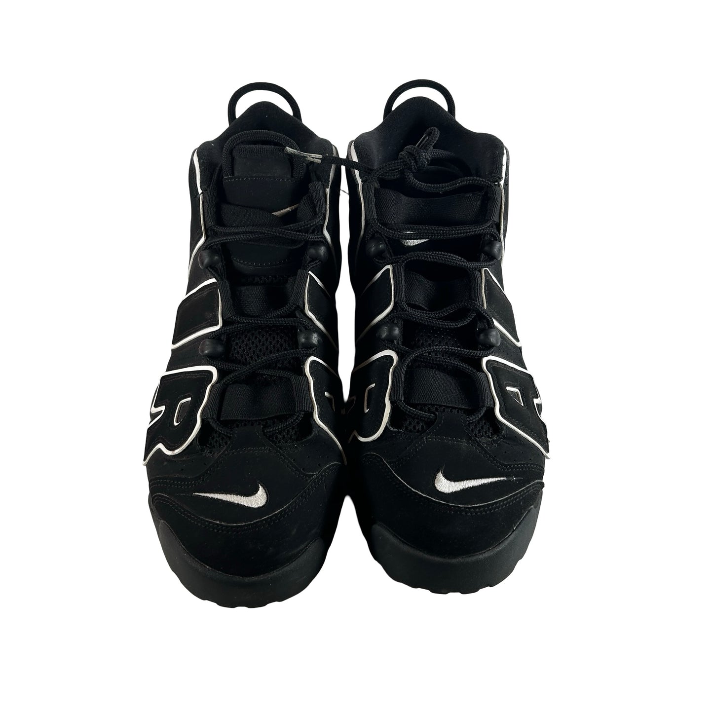 414962 002 Nike Air More Uptempo Black White [USED] - 12 M (Used2)