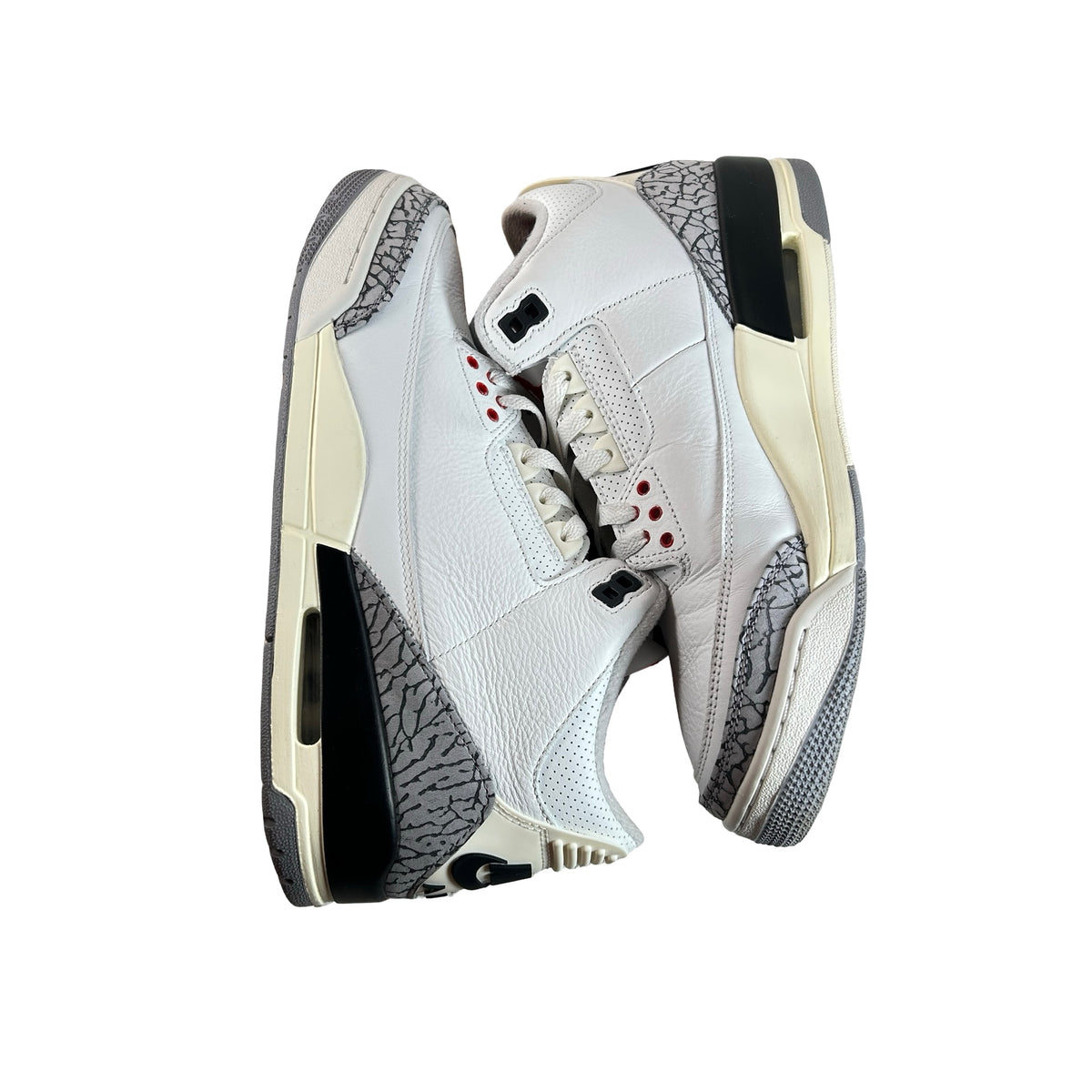DN3707 100 Jordan 3 Retro White Cement Reimagined [USED] - 9.5 M (Used28)