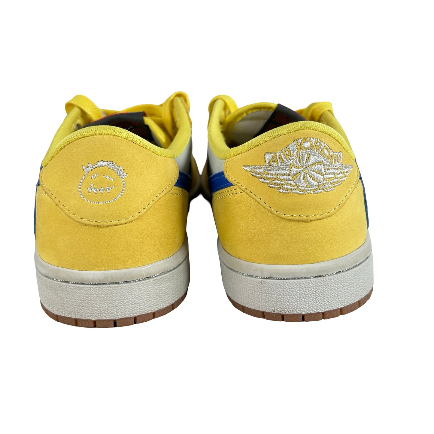 DZ4137 700 Jordan 1 Retro Low OG SP Travis Scott Canary (W) [USED] - 7 W (Used) (No Box)