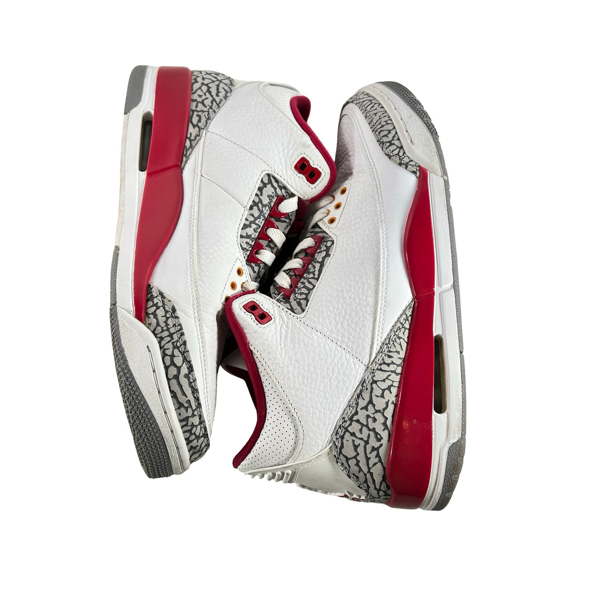 CT8532 126 Jordan 3 Retro Cardinal Red [USED] - 10.5 M (Used3) (No Box3)