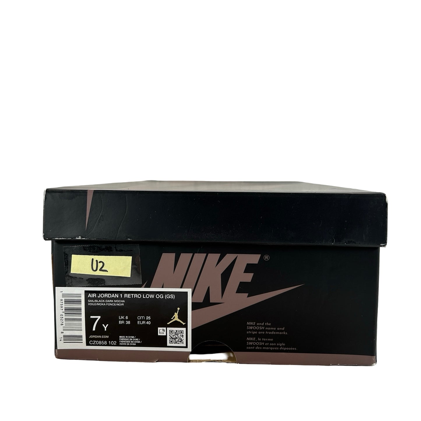 CZ0858 102 Jordan 1 Retro Low OG Mocha (GS) [USED] - 7 Y (Used2)