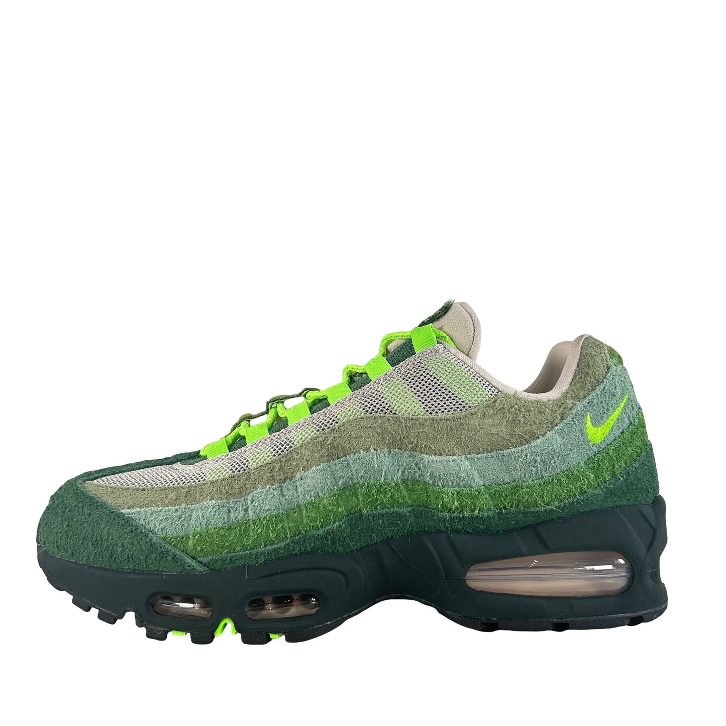 IQ3986 300 Nike Air Max 95 Big Bubble Ducks of a Feather Oregon Ducks The Woods [USED] - 9 M (Used)