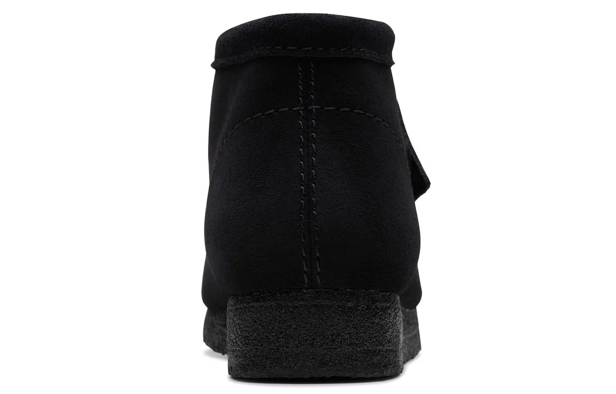 26155517 Clarks Originals Wallabee Boot Triple Black Suede