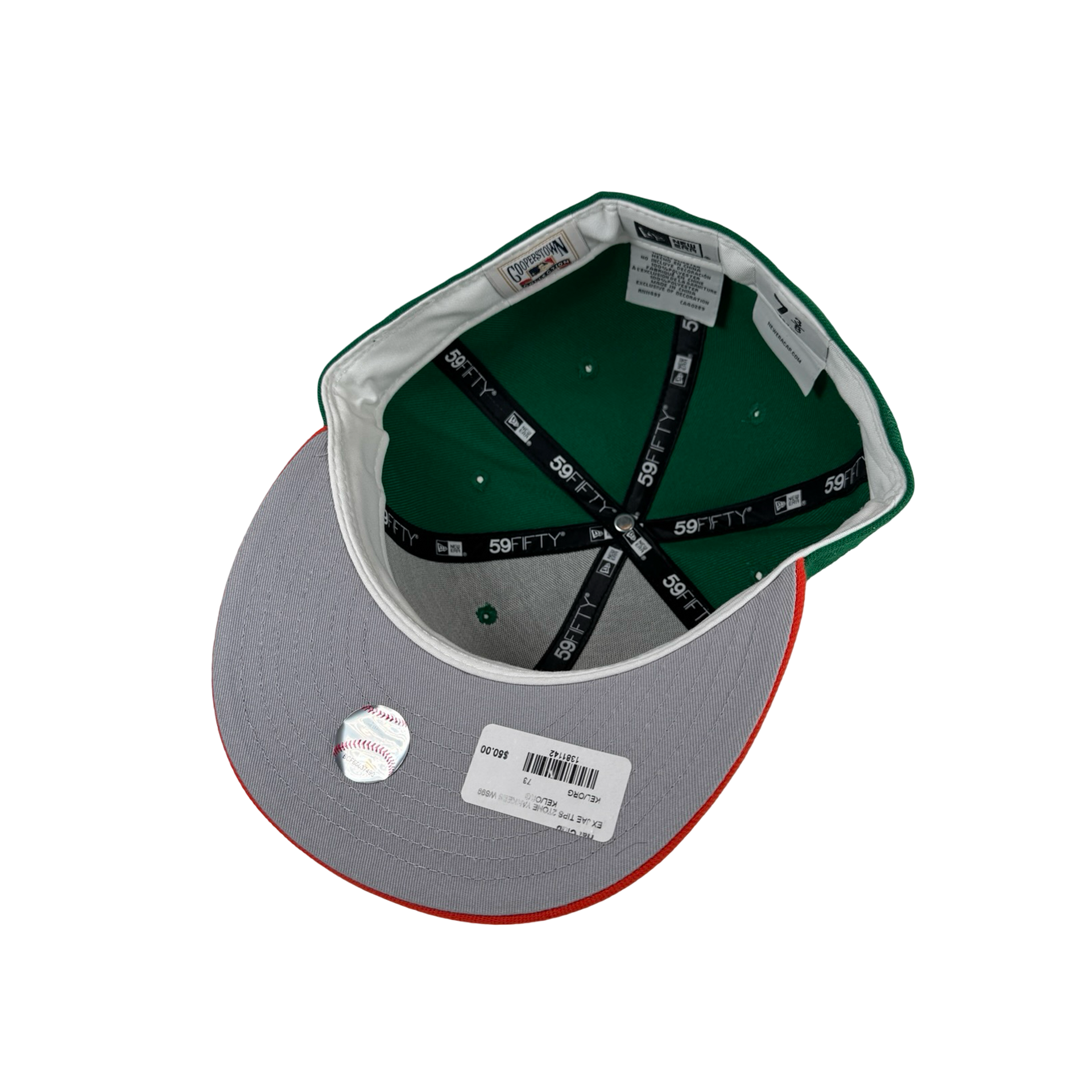 Hat Club x Jae Tips New York Yankees Green Orange New Era