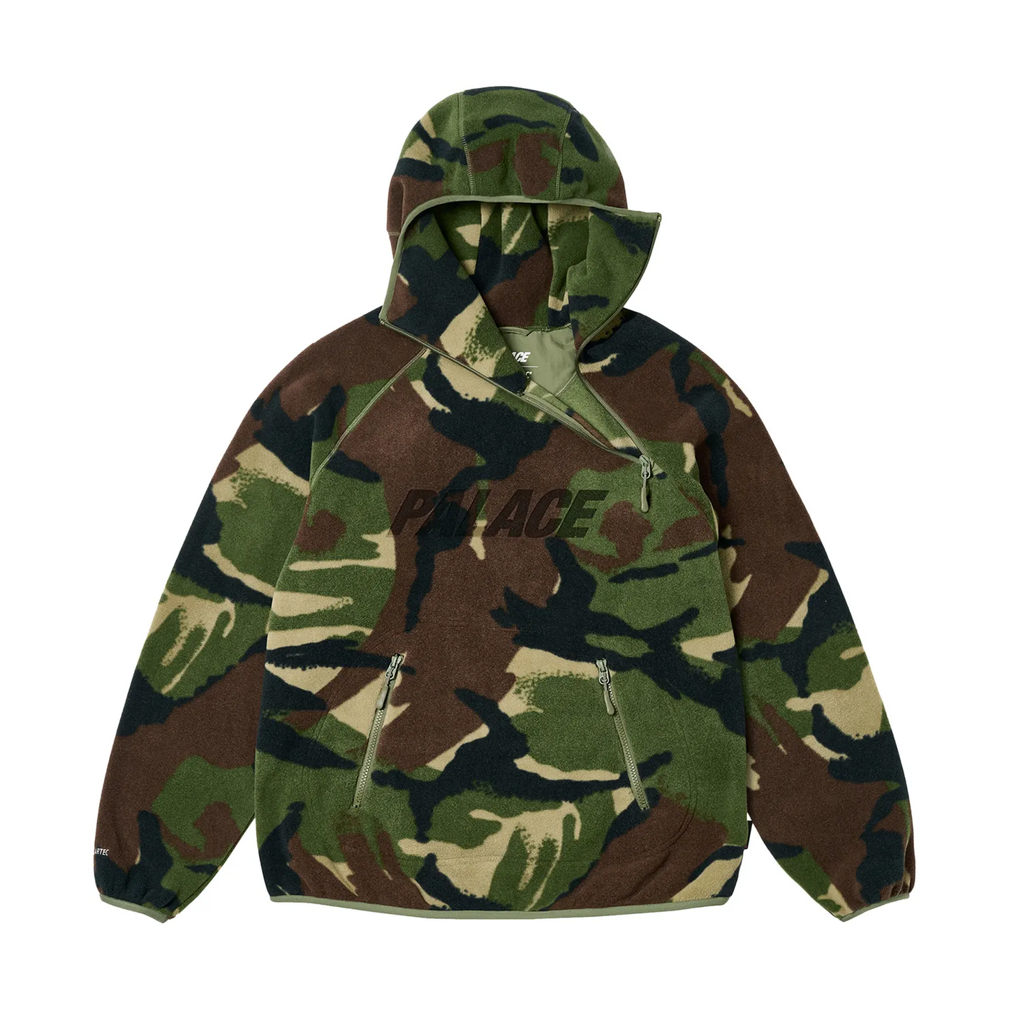 Palace Polartec Ninja Hood 'Woodland DPM'  [USED] - XL (Used)