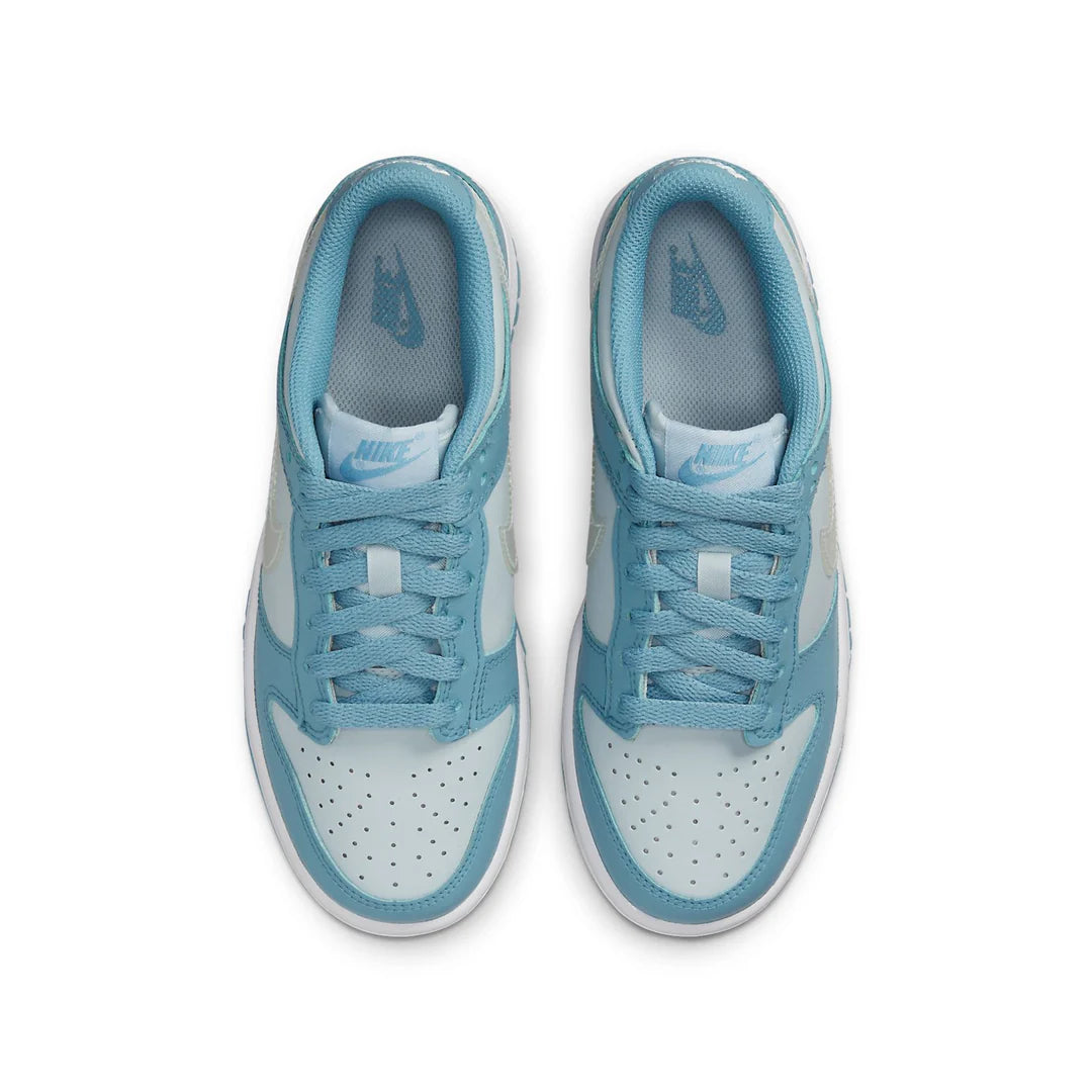 DH9765 401 Nike Dunk Low Clear Blue Swoosh (GS)