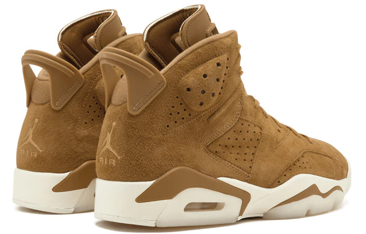 384664 705 Air Jordan 6 Retro Wheat