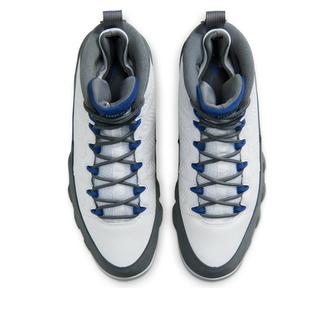 HV4794 100 Jordan 9 Retro Flint Grey French Blue (2026) [NO BOX]