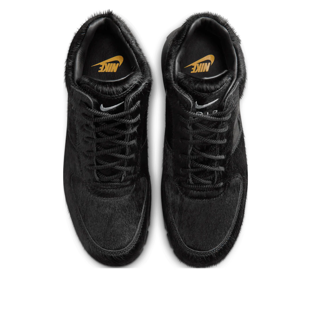 IO4635 001 Nike Air Max Goadome Black Pony Hair