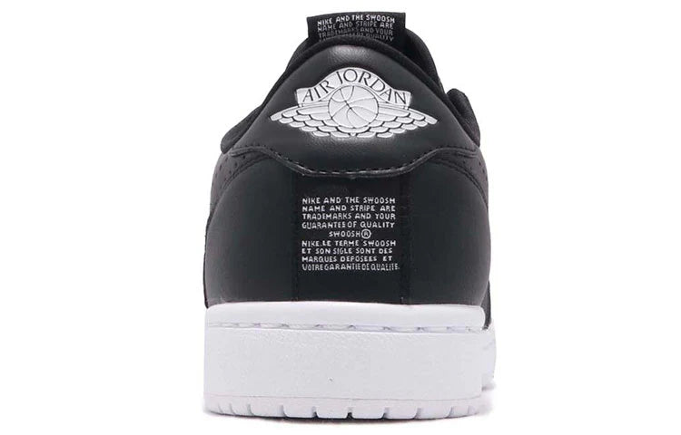 AV3918 001 Jordan 1 Retro Low Slip Black White (Women's)