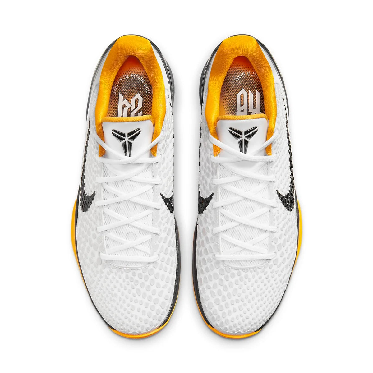 CW2190 100 Kobe 6 Protro Playoff Pack White Del Sol