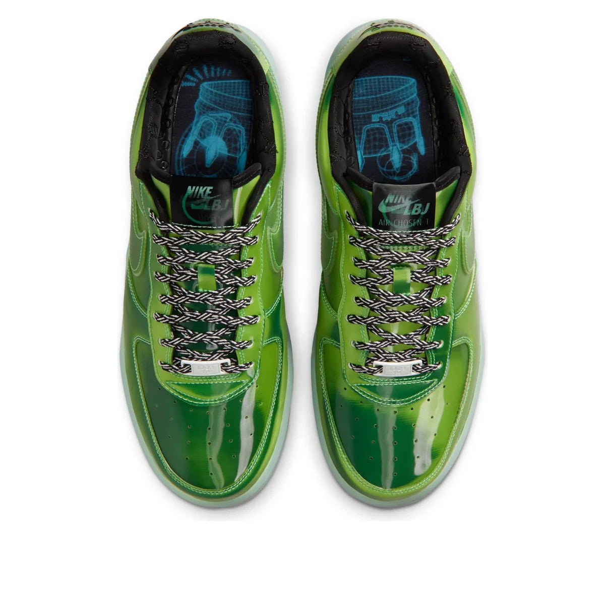 IQ5368 300 Nike Air Force 1 Low Premium LeBron James LA Voltage Green