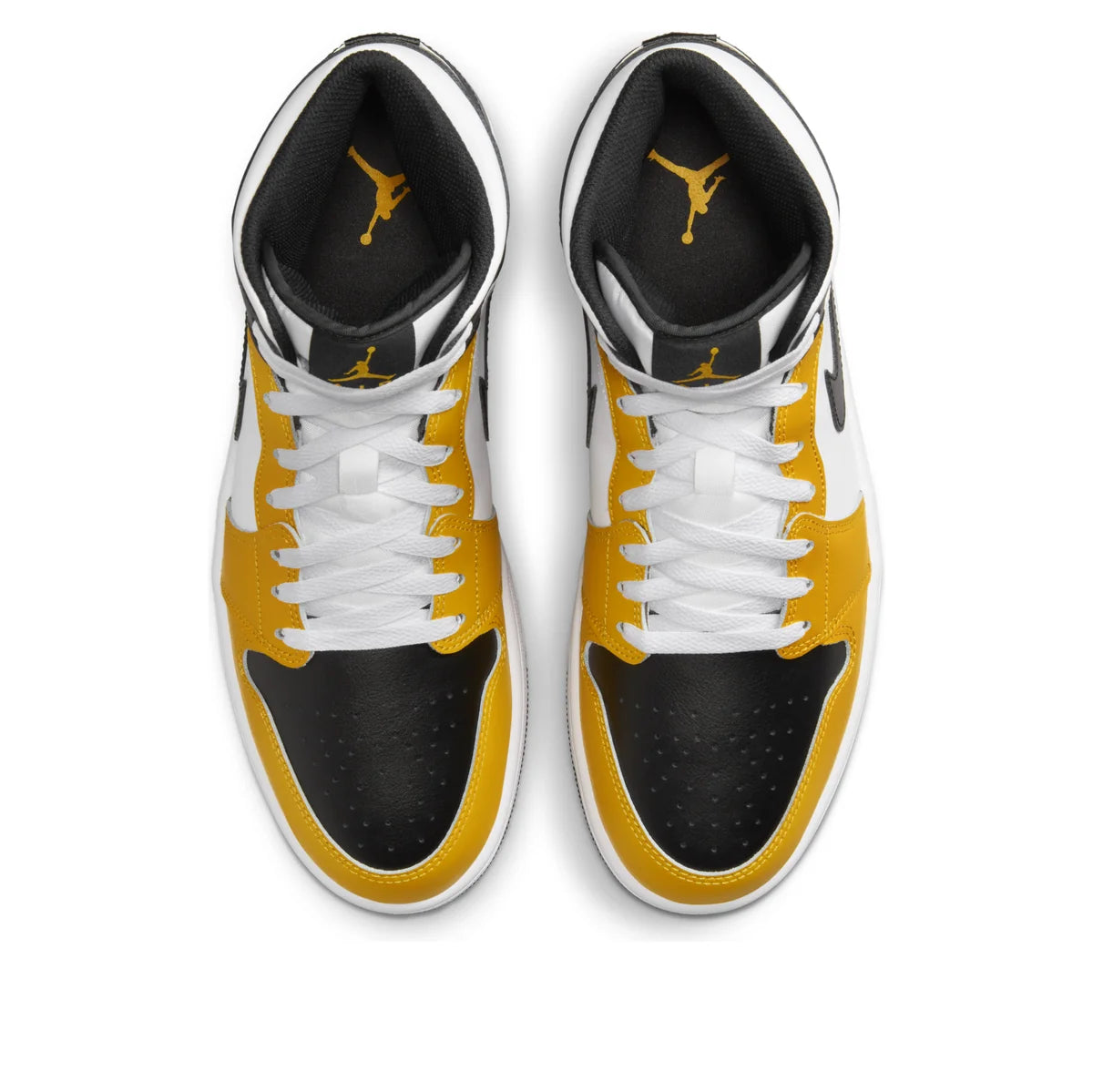 DQ8426 701 Air Jordan 1 Mid Yellow Ochre