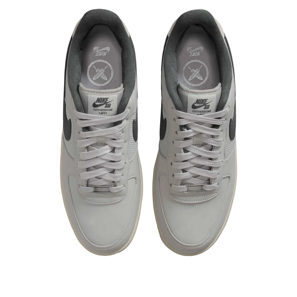 IO8439 100 Nike SB Air Force 1 Low Yuto Horigome White Iron Grey